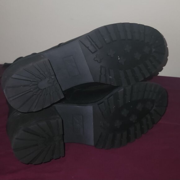 Zodiac Gemma Black Combat Boots - Picture 6 of 7